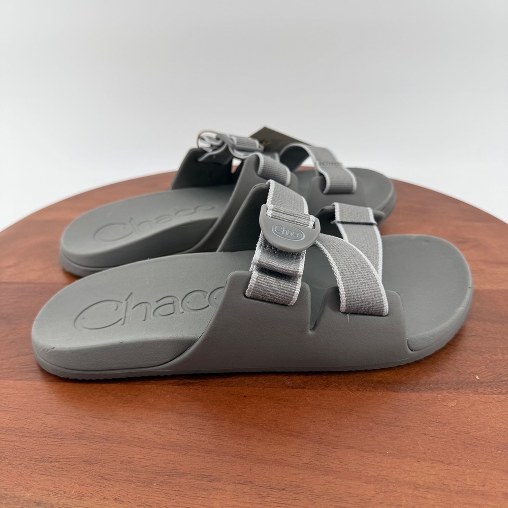 Chaco Mens Chillos Adjustable Slide Outskirt Gray Sport Sandals JCH108441 Size 8